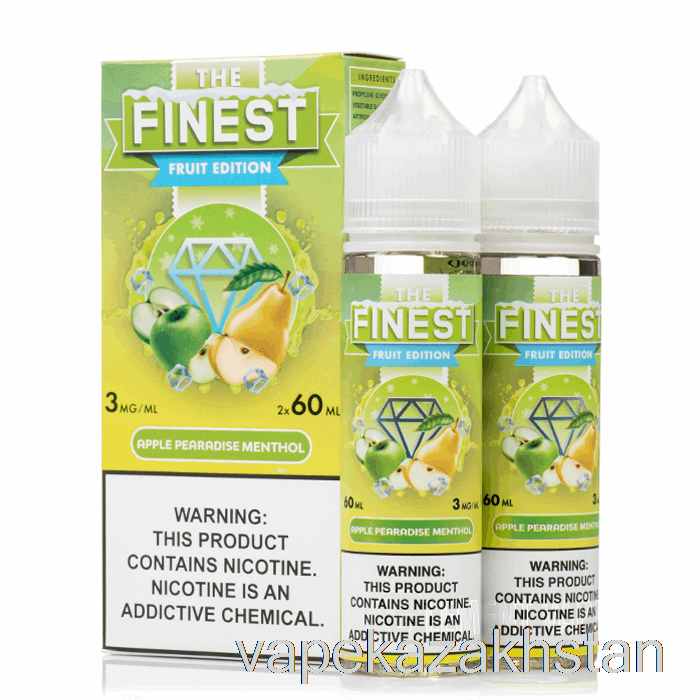 Vape Smoke Apple Pearadise MENTHOL - The Finest Fruit Edition - 120mL 6mg